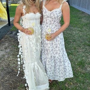 Yamila Dress in lavender floral